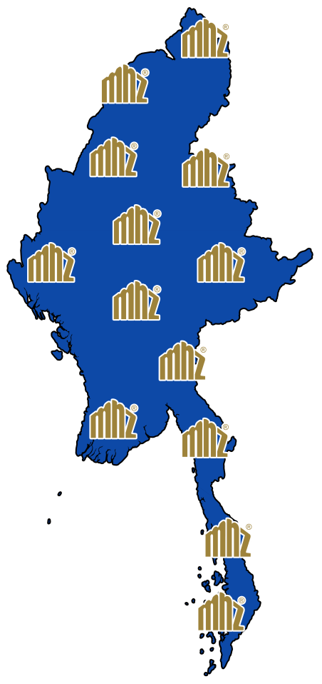 Myanmar Map